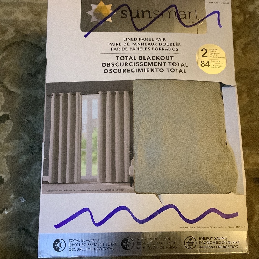 Black out curtains